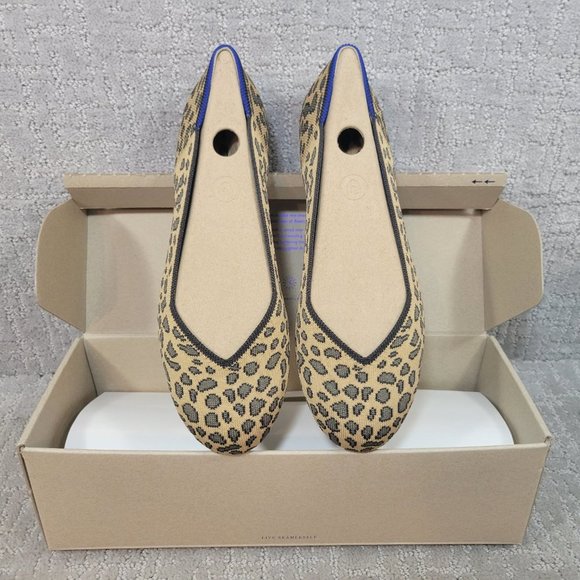 Rothy's The Flat Women's Size 8 Spotted Slip On Flat Comfort Shoes - Picture 1 of 11